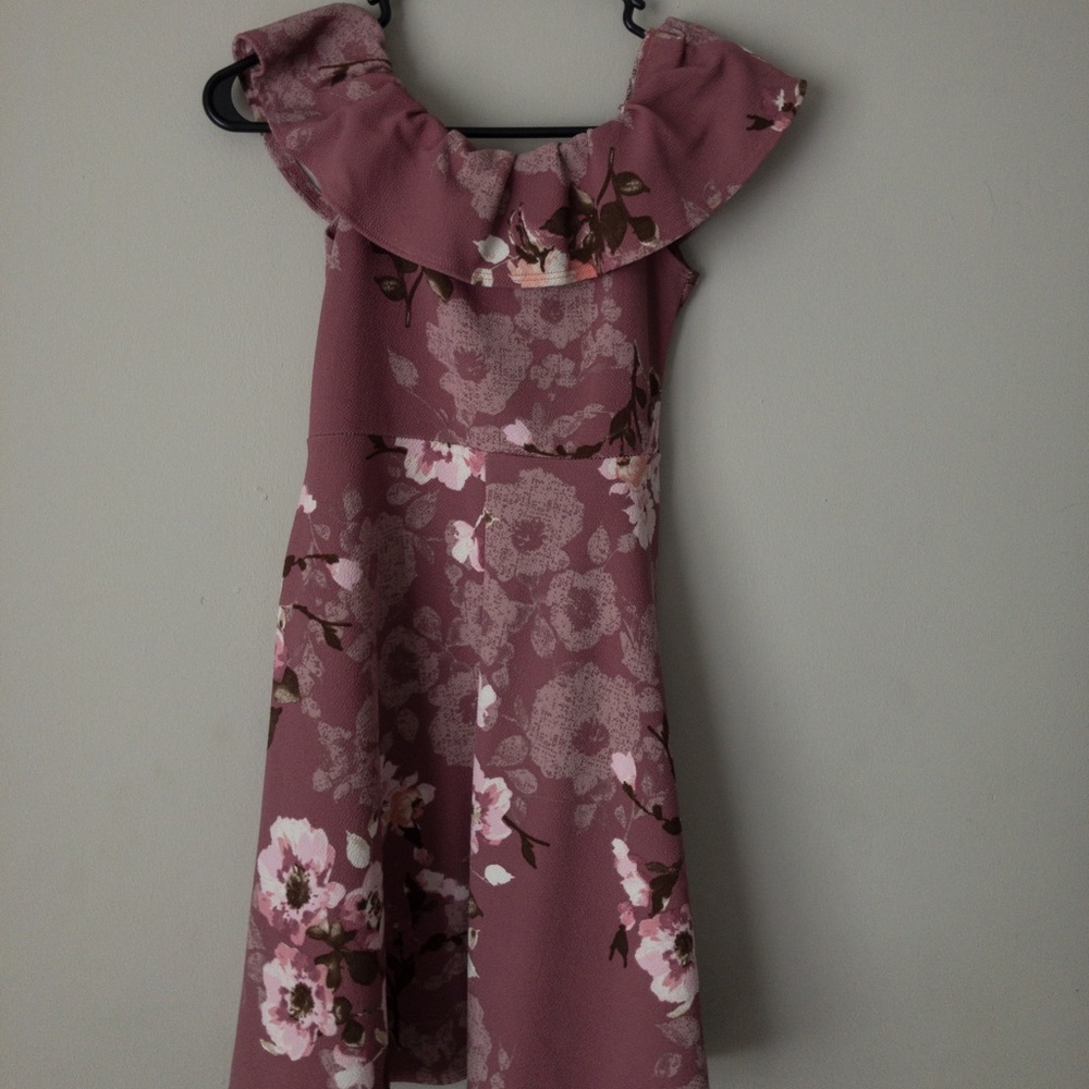 Off the shoulder dress